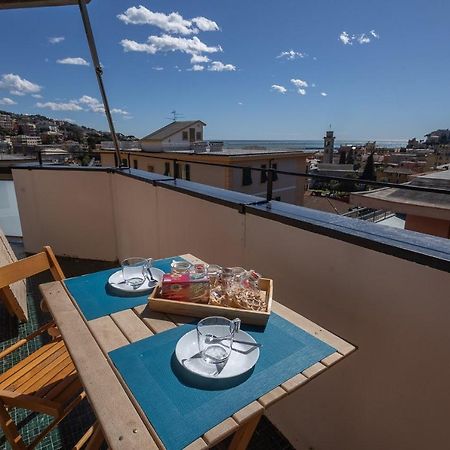 Casa Daniela - Terrazza Vista Mare Super Centrale Rapallo Bagian luar foto